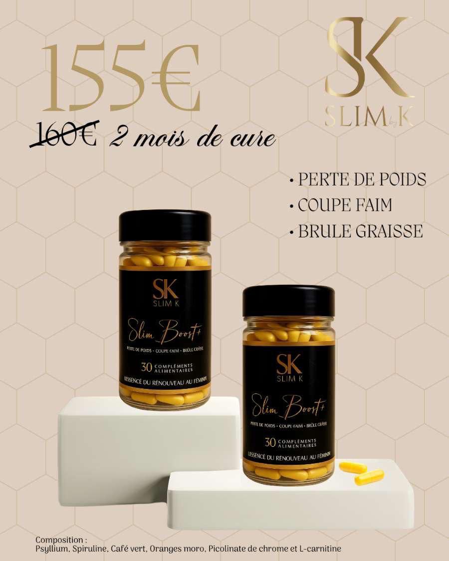 Gamme Slim Boost +, cure de 2 mois